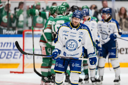 Leksands Justin Glenn Kloos deppar