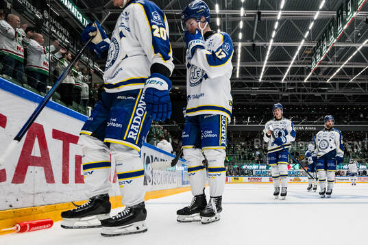 Leksands Lukas Vejdemo och Oskar Lang deppar