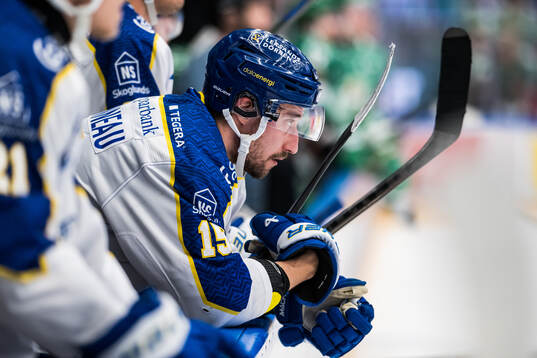Leksands Max Veronneau deppar
