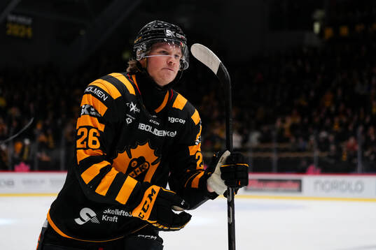 Skellefteås Anton Heikkinen jublar