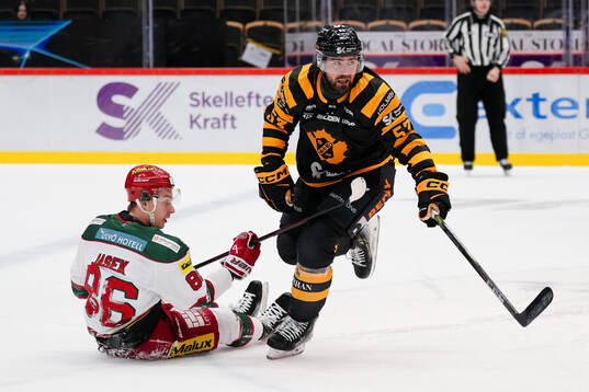 Modos Lukas Jasek och Skellefteås Luke Witkowski