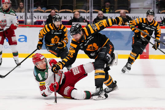Modos Lukas Jasek och Skellefteås Luke Witkowski