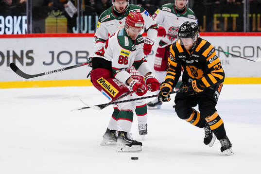 Modos Lukas Jasek och Skellefteås Jonathan Davidsson