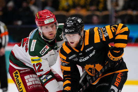 Modos Oscar Pettersson och Skellefteås Jonathan Davidsson