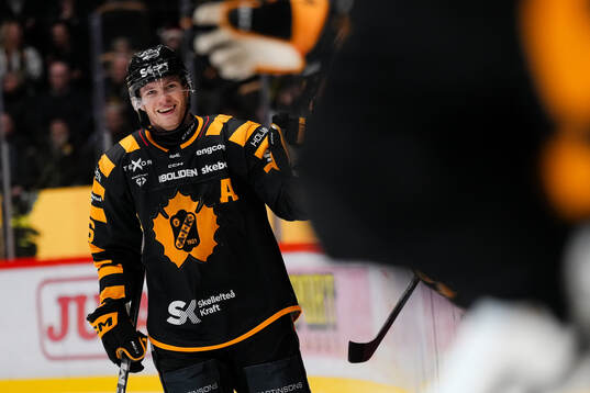 Skellefteås Rickard Hugg jublar