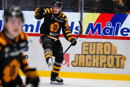Skellefteås Jonathan Johnson jublar