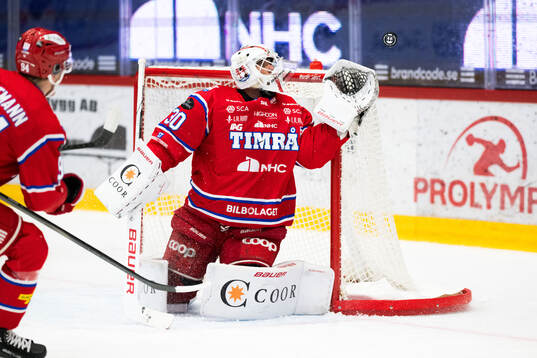 Timrås målvakt Jacob Johansson