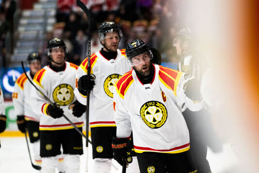 Brynäs Johan Larsson jublar