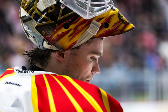 Brynäs målvakt Erik Källgren