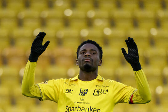Elfsborgs Michael Baidoo deppar