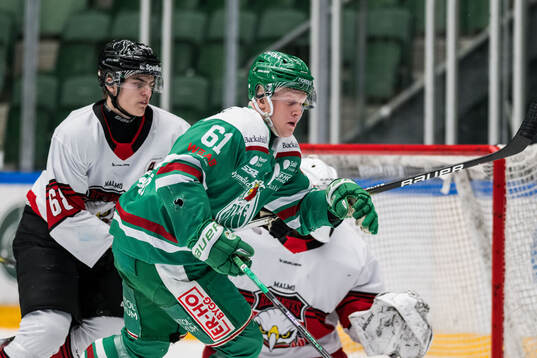 Malmös Felix Carell och Rögles Marwin Jarbsjö
