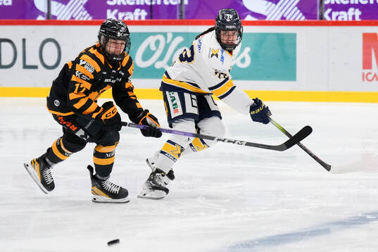 Skellefteås Laura Lerchova och HV71s Rachel Weiss