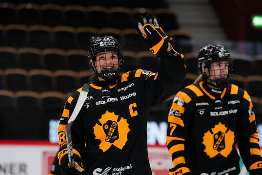 Skellefteås Malou Berggren jublar