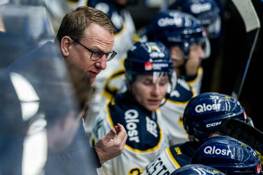 Södertäljes tränare Magnus Bogren