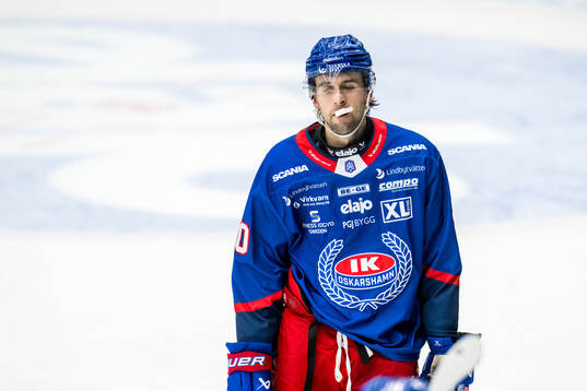 Oskarshamns Liam Hawel deppar