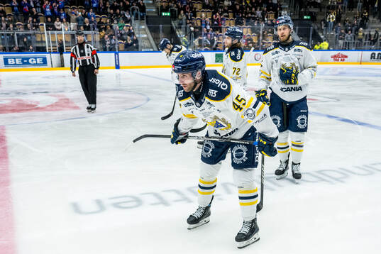Södertäljes Sebastian Dyk och Nicolai Meyer deppar