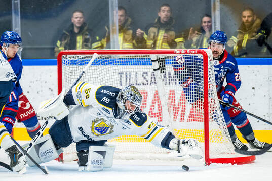 Södertäljes målvakt Frans Tuohimaa