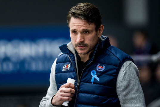 Oskarshamns tränare Björn Karlsson