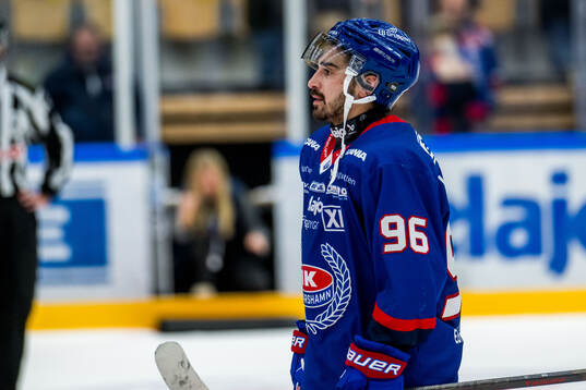 Oskarshamns Kevin Karlsson deppar