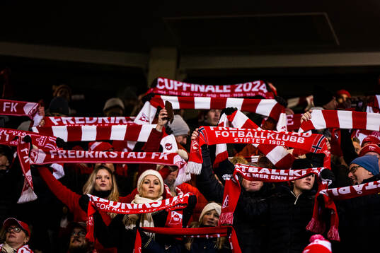 Spectators in the stands