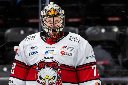 Malmö Redhawks målvakt Daniel Marmenlind