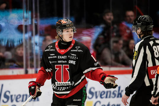 Örebros Noah Steen deppar