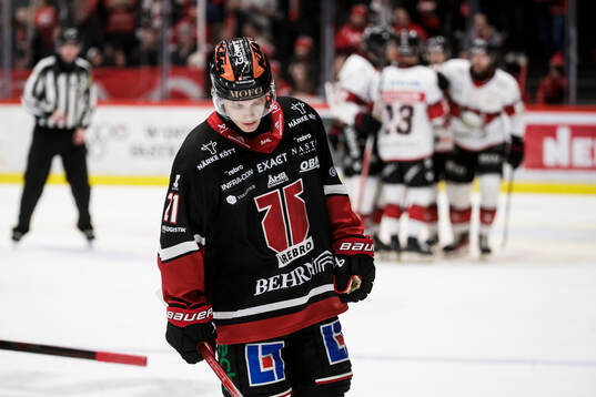 Örebros Patrik Puistola deppar