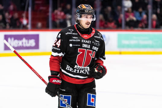 Örebros Hannes Björninen deppar