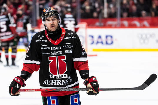 Örebros Ludvig Larsson deppar