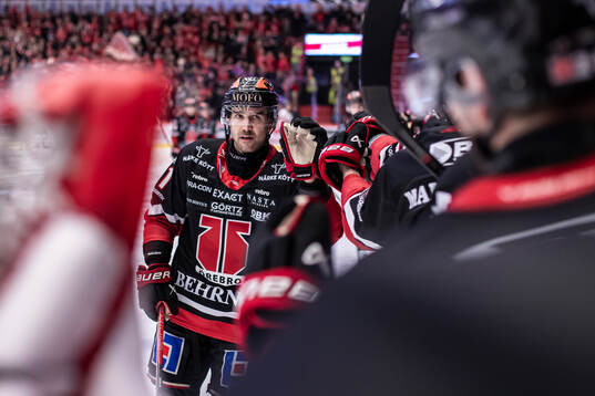 Örebros Ludvig Larsson jublar