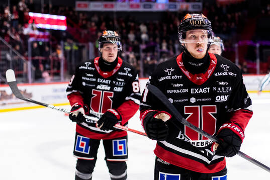 Örebros Patrik Karlkvist och Kalle Kossila