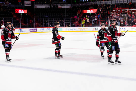 Örebros Robin Norell, Patrik Puistola, David Quenneville