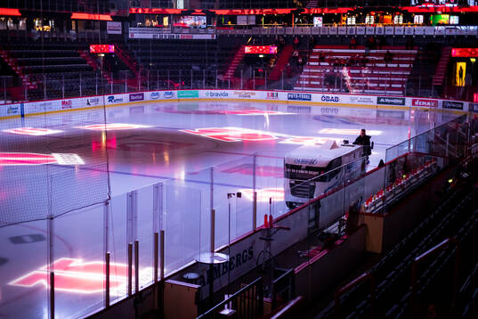 Ismaskin i Behrn Arena