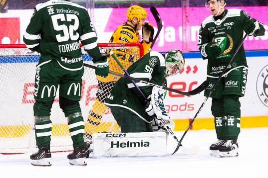målvakt Damian Clara Färjestads deppar