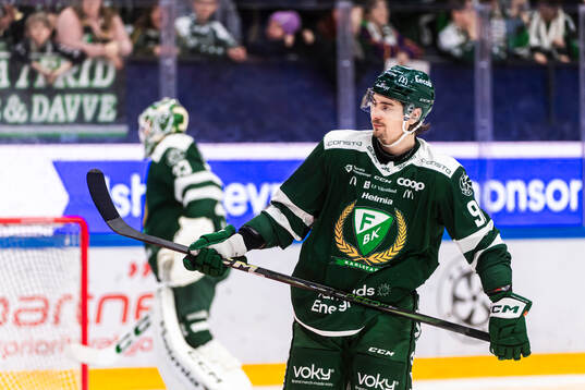 Färjestads David Tomasek deppar