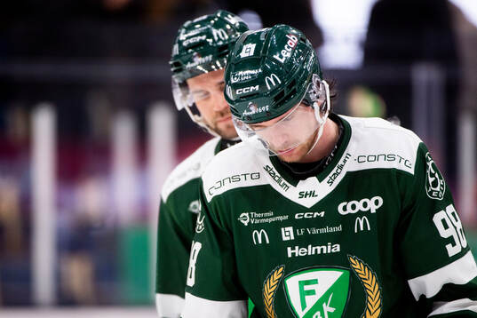 Färjestads Marian Studenic deppar