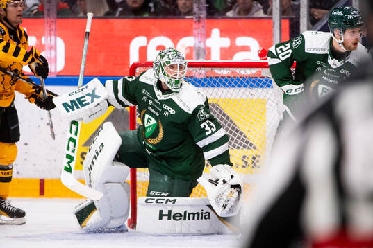 Färjestads målvakt Maxime Lagacé