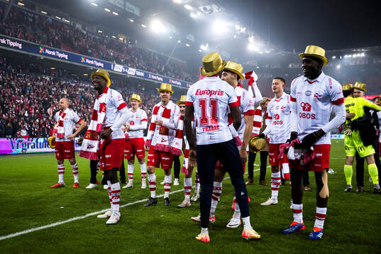 The players of Molde celebrate