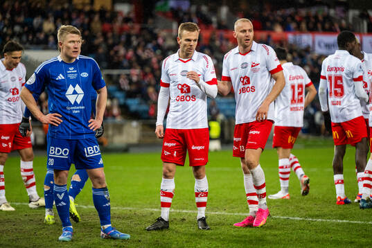 Kristian Eriksen of Molde, Stian Stray Molde and Sondre