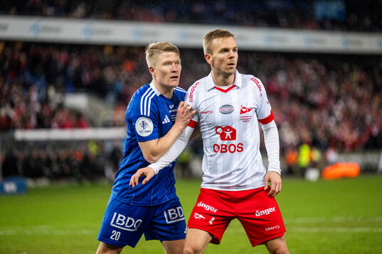 Kristian Eriksen of Molde and Stian Stray Molde of