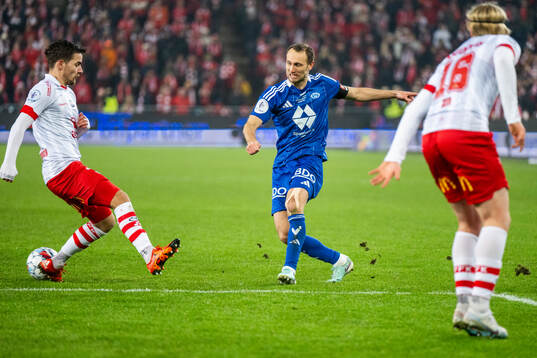 Magnus Wolff Eikrem of Moldeduring the cup final match