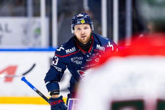 Linköpings Robin Kovacs jublar