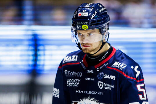 Linköpings Adam Hofbauer deppar