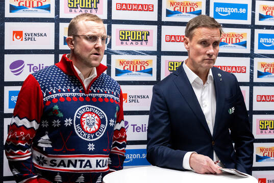 Linköpings assisterande tränare Jeff Jakobs och