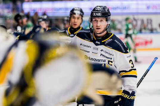 HV71s Olle Alsing jublar