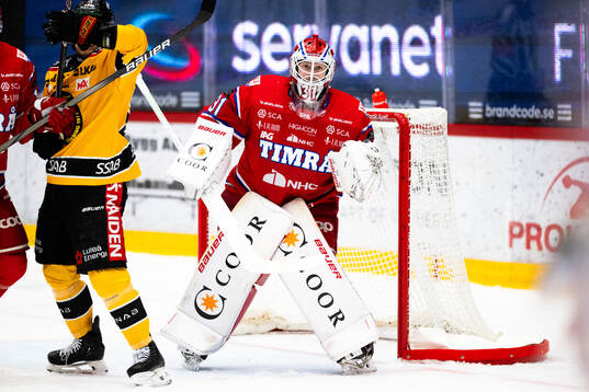 Timrås målvakt Tim Juel