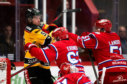 Luleås Markus Nurmi och Timrås Elmeri Eronen och Anton