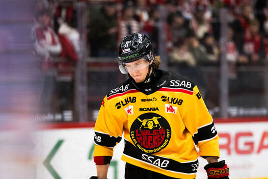 Luleås Marcus Hardegård deppar