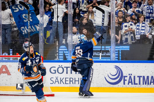 Växjös målvakt Emil Larmi