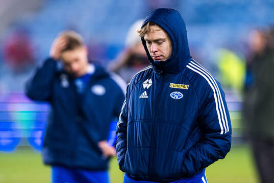 Ola Brynhildsen of Molde looks dejected